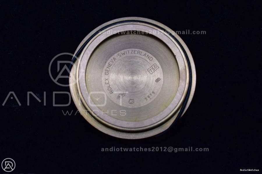 DayDate Markers FashionForward Steel Bracelet RG Roman V 904L on Tungsten GMF President 40 Weighted Dial 709 A2836 Green 1026